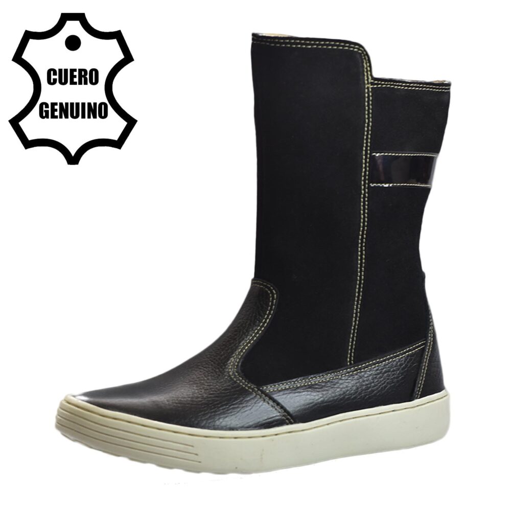 Bota negra bruno kids 1