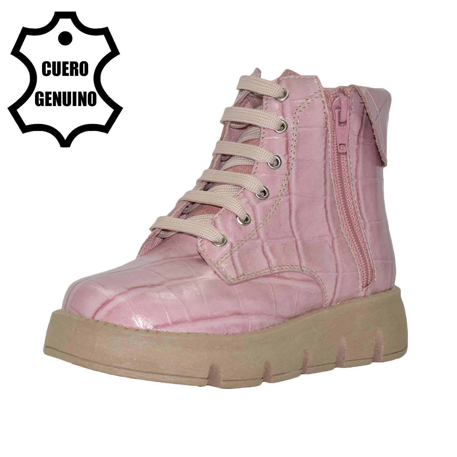 Botin crocox rosado bruno kids 1