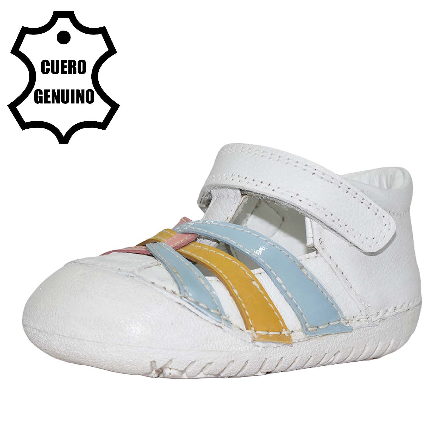 Zapato baby blanco bruno kids 1