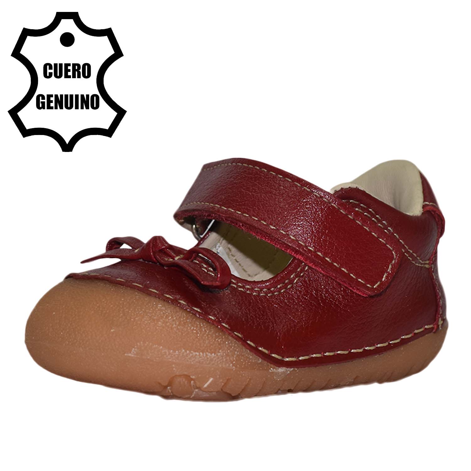 Zapato baby rojo bruno kids 1