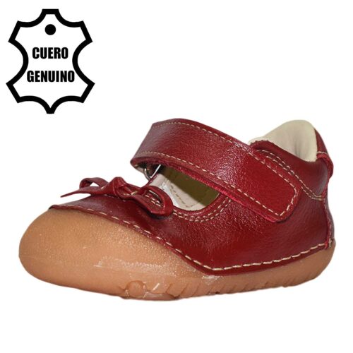 Zapato bebé rojo velcro (Talla 16)