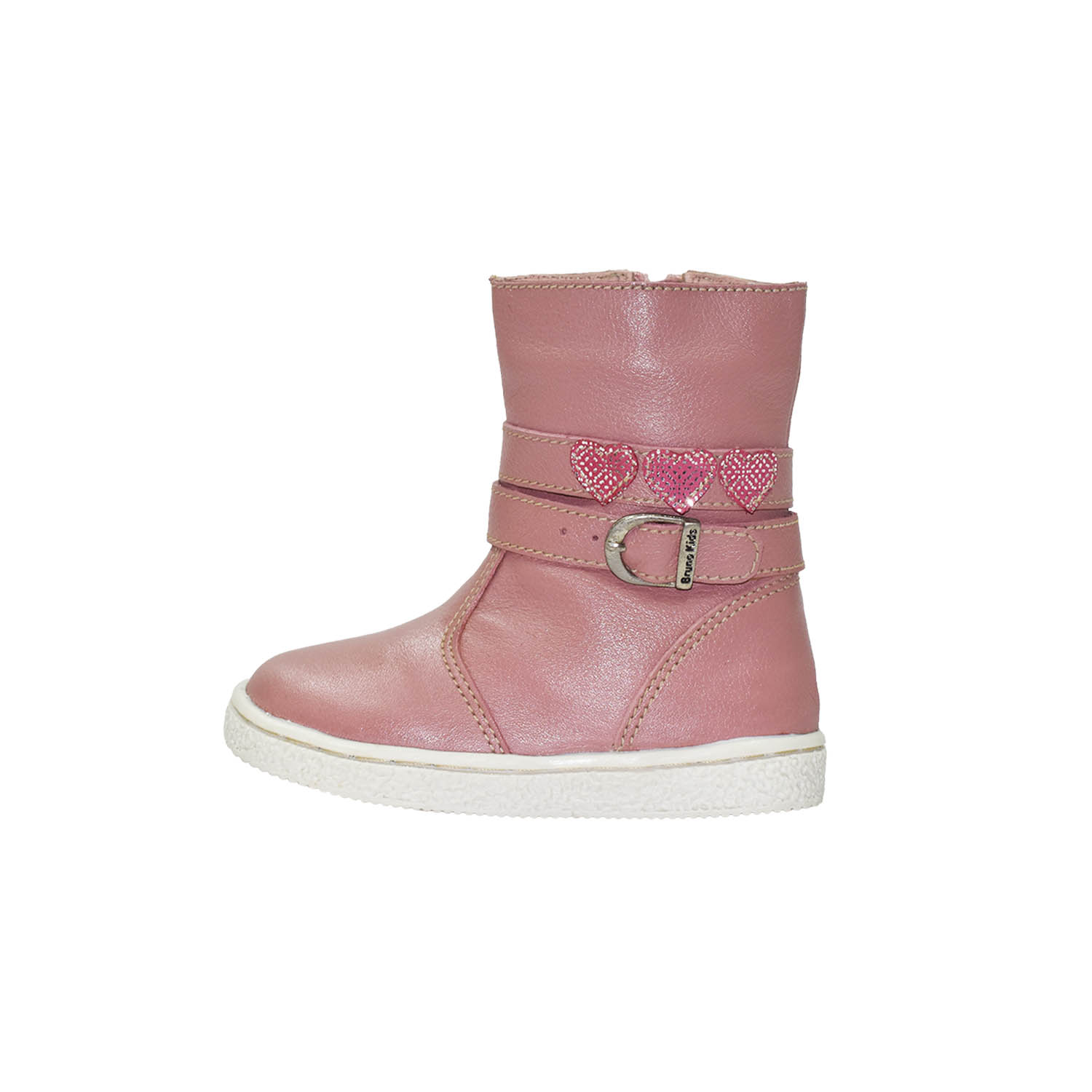 Botín caminante rosado corazón bruno kids 2