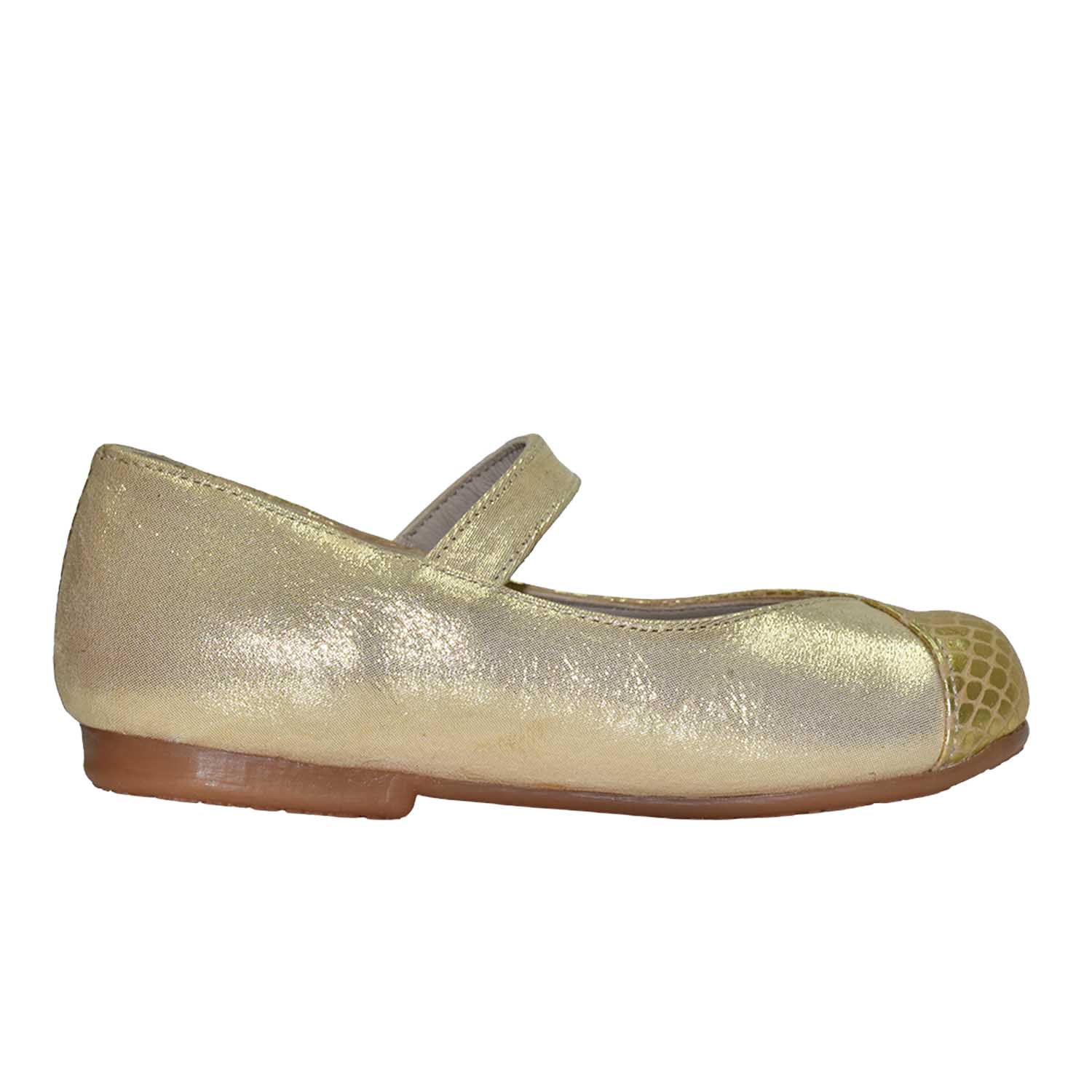 Zapato caminante dorado bruno kids 3